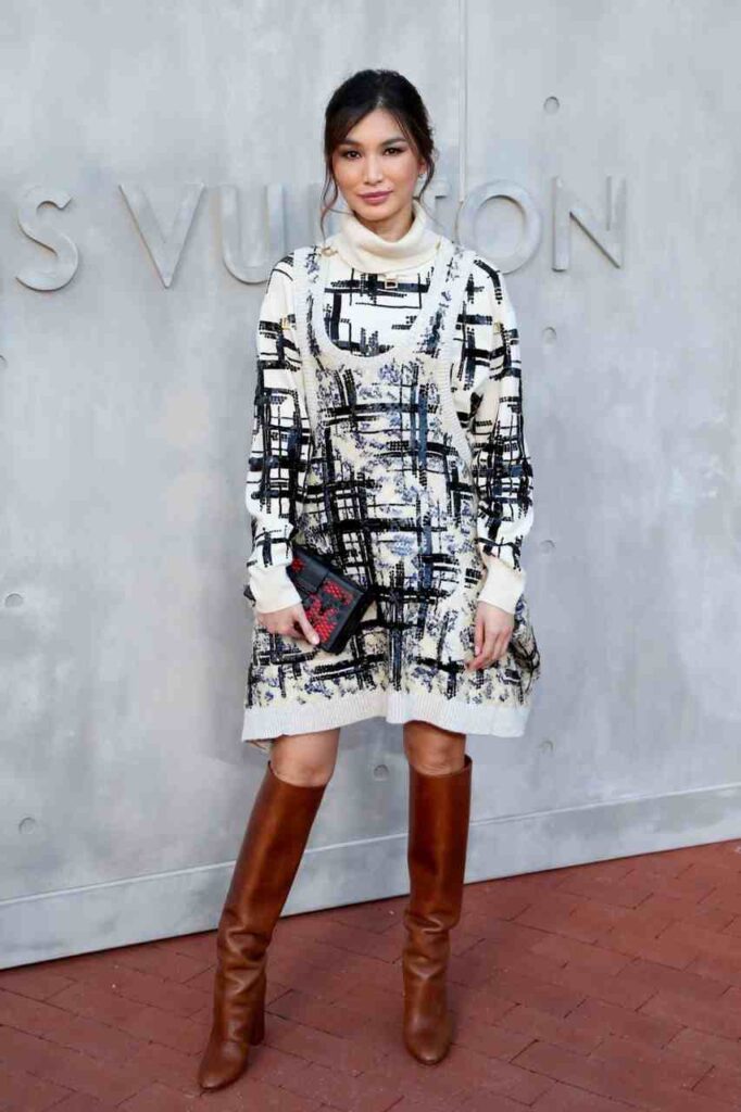 GIRL.BLACK: GEMMA CHAN. LOUIS VUITTON’S CRUISE SHOW. MAJESTIC STYLE.