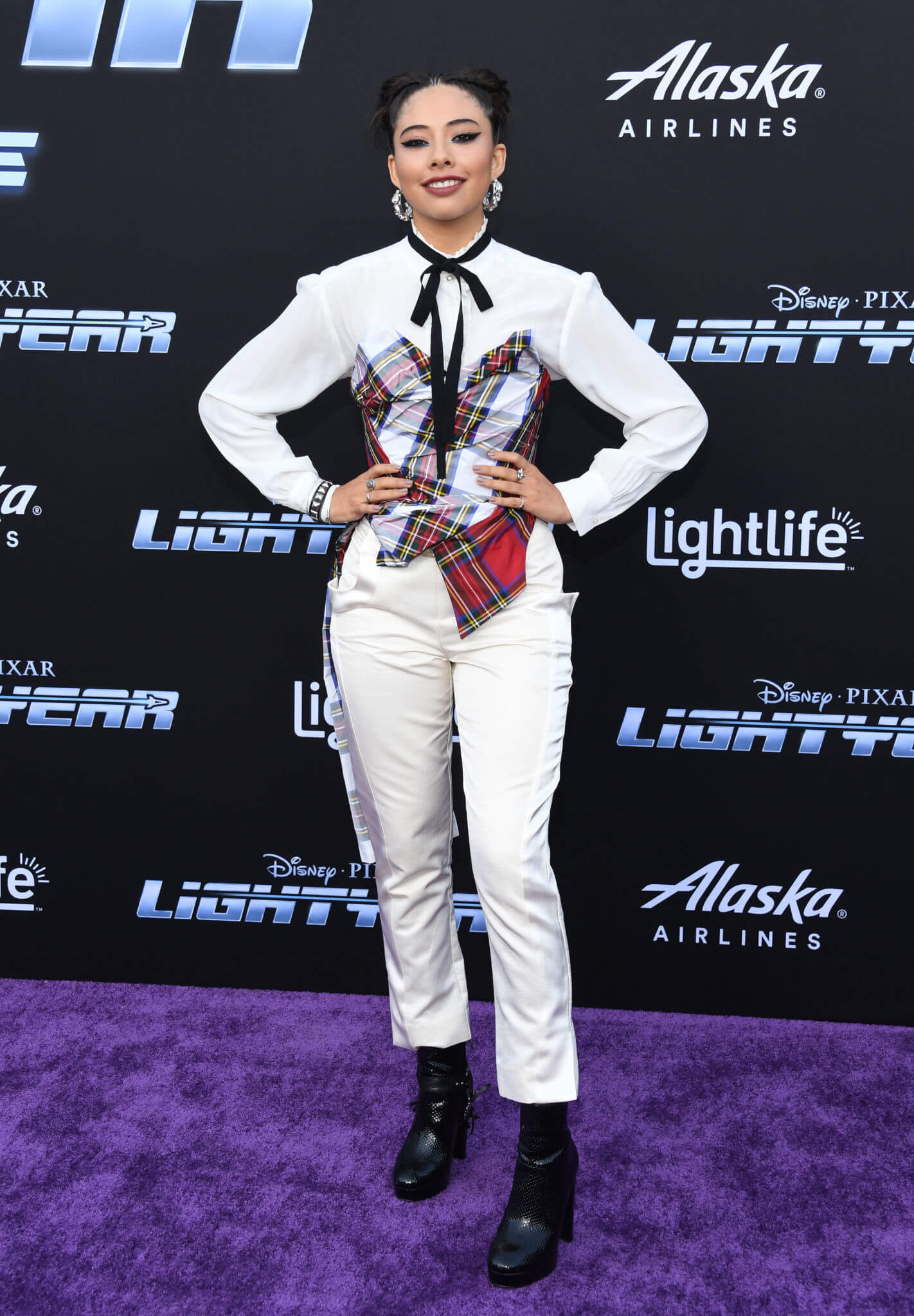 GIRL.BLACK: XOCHITL GOMEZ. PIXAR’S “LIGHTYEAR” LOS ANGELES PREMIERE. MAXIMUM STYLE.